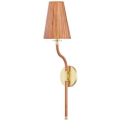 Hudson Valley Lighting Atwood Wall Sconce Aged Brass