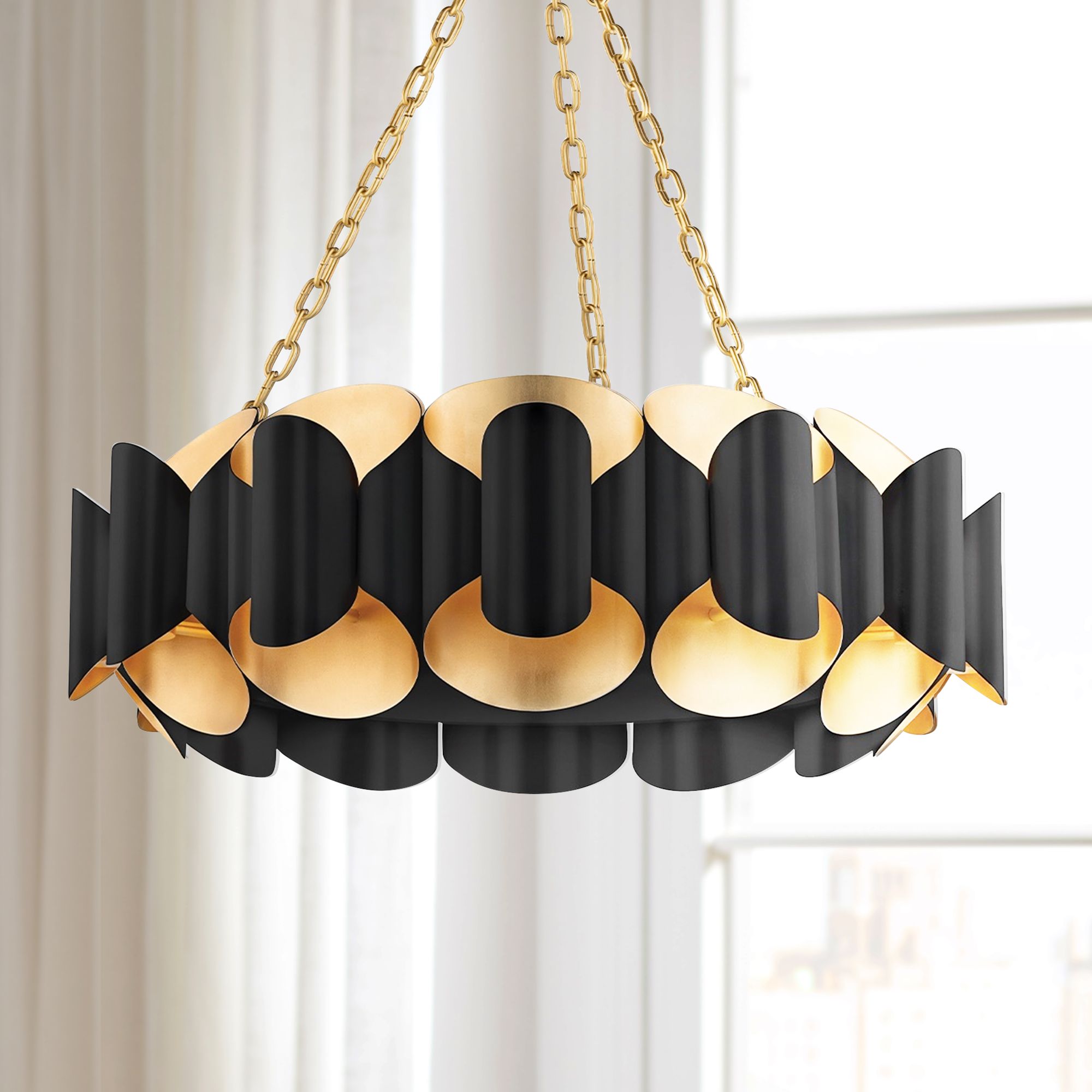 Hudson Valley Lighting Banks Gold Collection