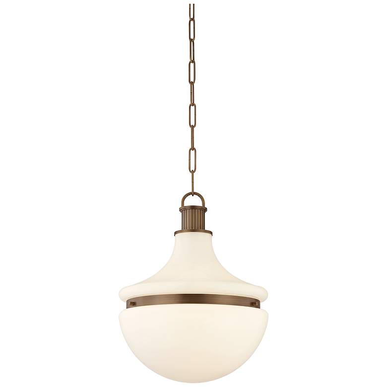 Image 2 Hudson Valley Lighting Barryville Pendant Historic Bronze