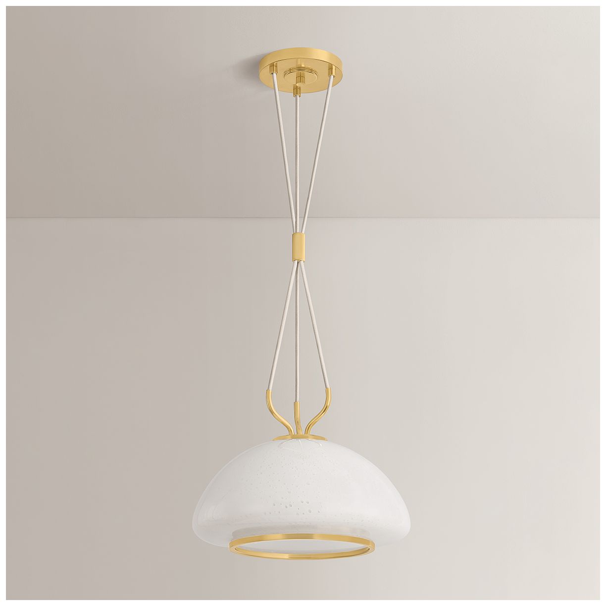 Image 4 Hudson Valley Lighting Baudette Pendant Aged Brass more views