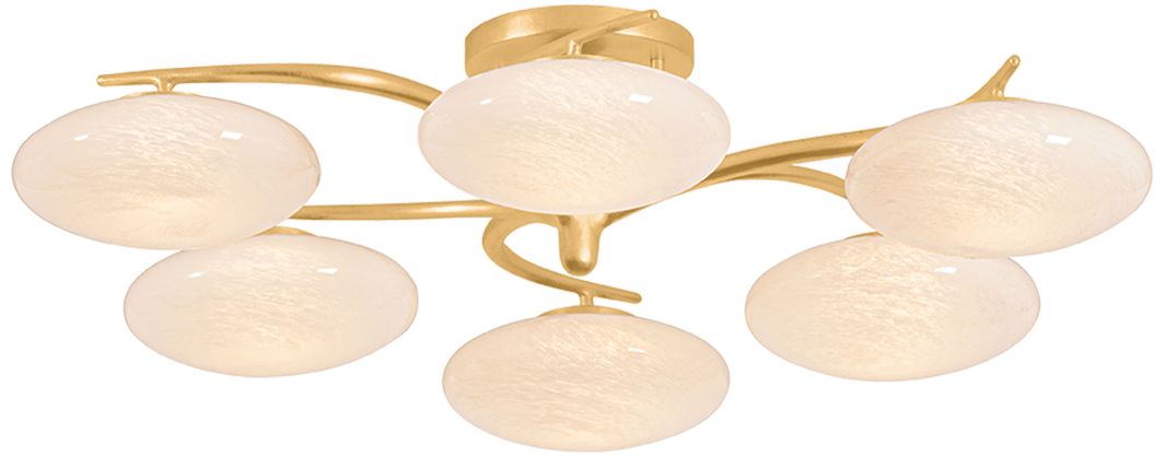 Image 2 Hudson Valley Lighting Bayberry Semi Flush