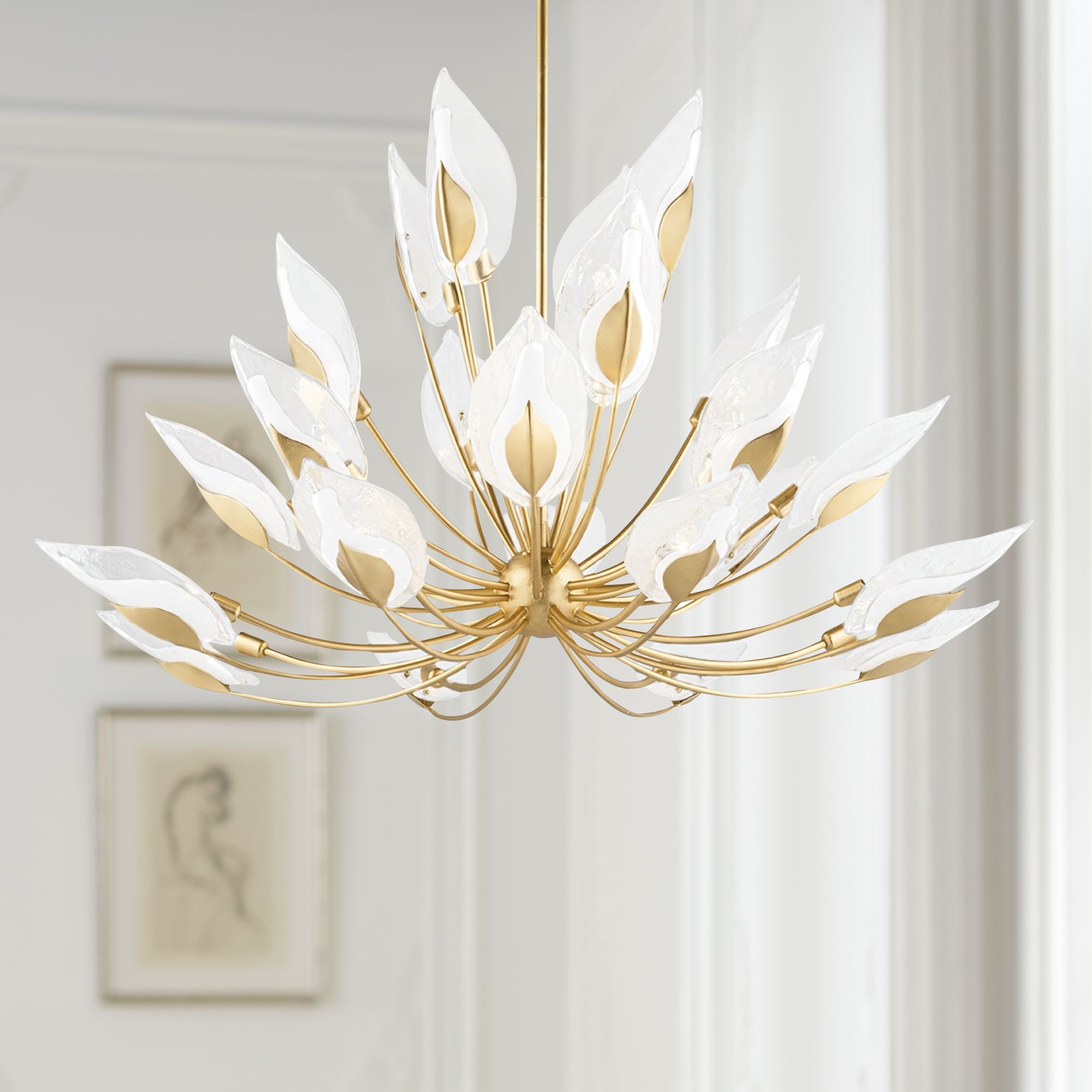 Hudson Valley Lighting Blossom Gold Collection