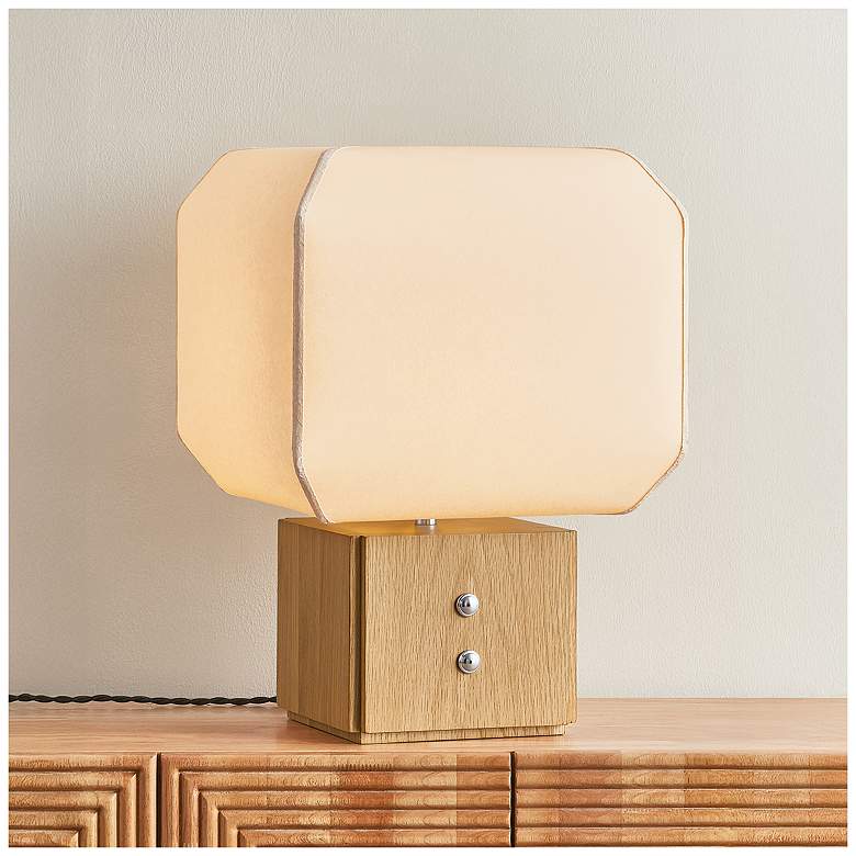 Image 1 Hudson Valley Lighting Brice Table Lamp Polished Nickel