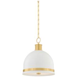Hudson Valley Lighting Briscoe Pendant Aged Brass