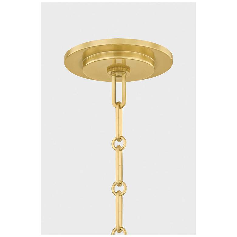 Image 3 Hudson Valley Lighting Briscoe Pendant Aged Brass more views