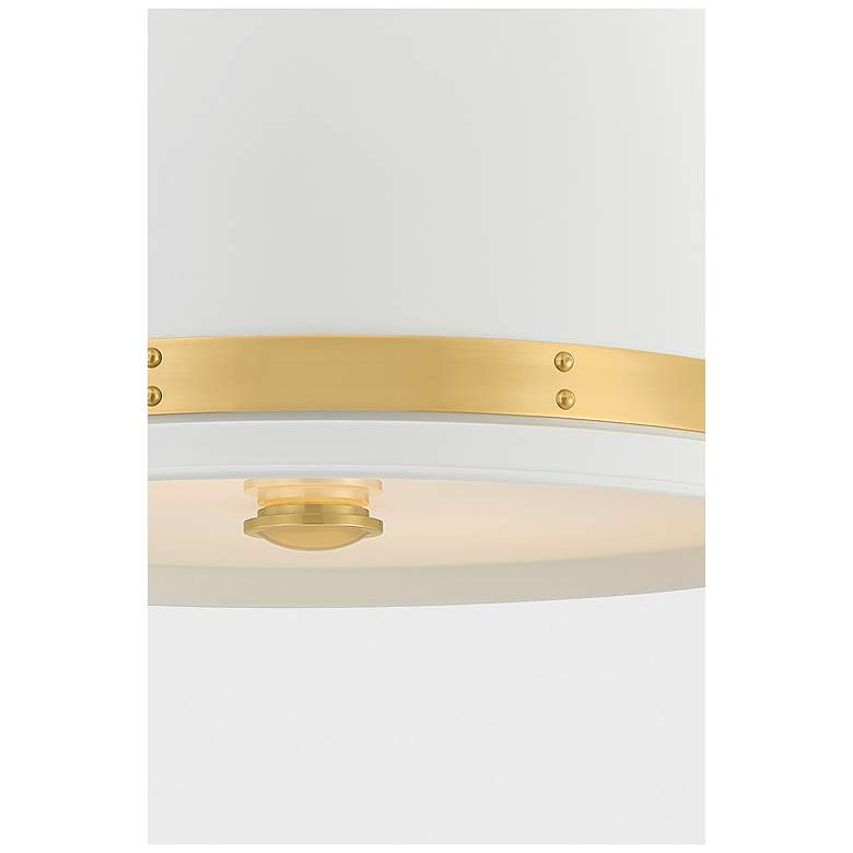 Image 7 Hudson Valley Lighting Briscoe Pendant Aged Brass more views