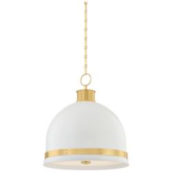 Hudson Valley Lighting Briscoe Pendant Aged Brass