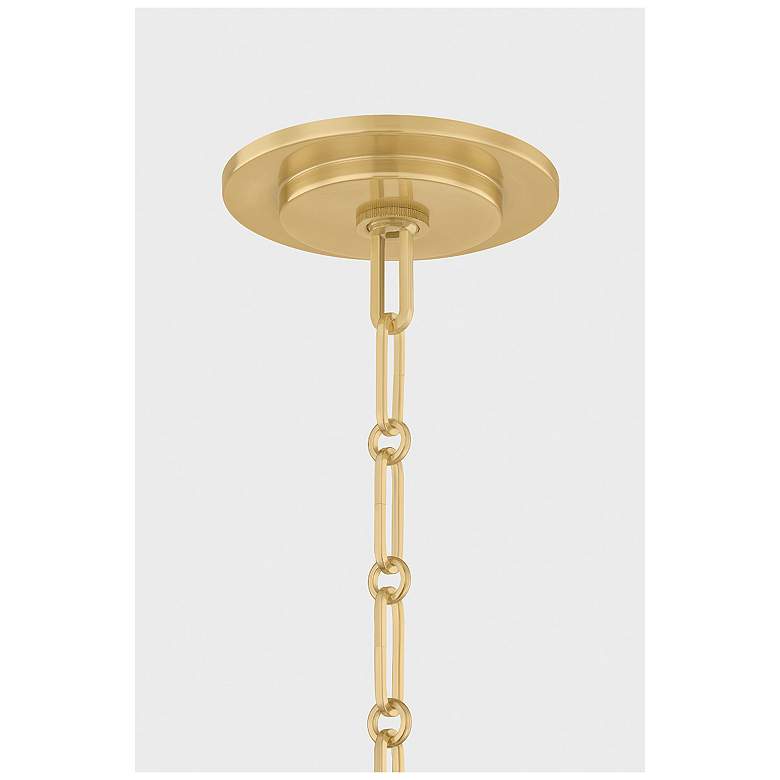 Image 4 Hudson Valley Lighting Briscoe Pendant Aged Brass more views