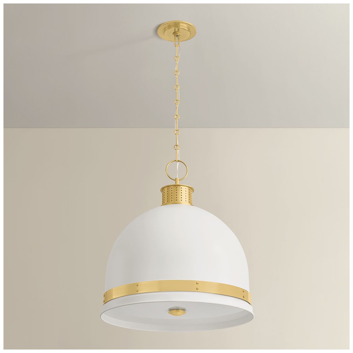 Image 5 Hudson Valley Lighting Briscoe Pendant Aged Brass more views