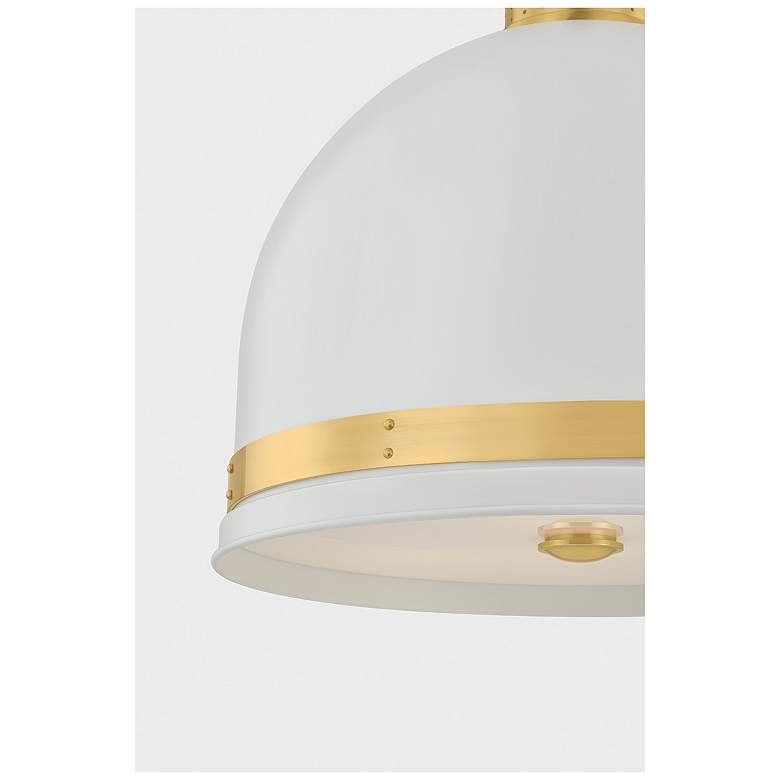 Image 6 Hudson Valley Lighting Briscoe Pendant Aged Brass more views