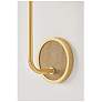 5_Hudson Valley Lighting Buskirk Wall Sconce Aged Brass more views