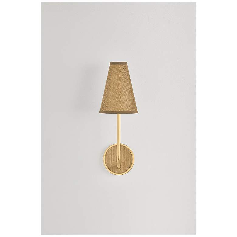 Image 6 Hudson Valley Lighting Buskirk Wall Sconce Aged Brass more views