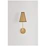 6_Hudson Valley Lighting Buskirk Wall Sconce Aged Brass more views