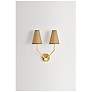 6_Hudson Valley Lighting Buskirk Wall Sconce Aged Brass more views