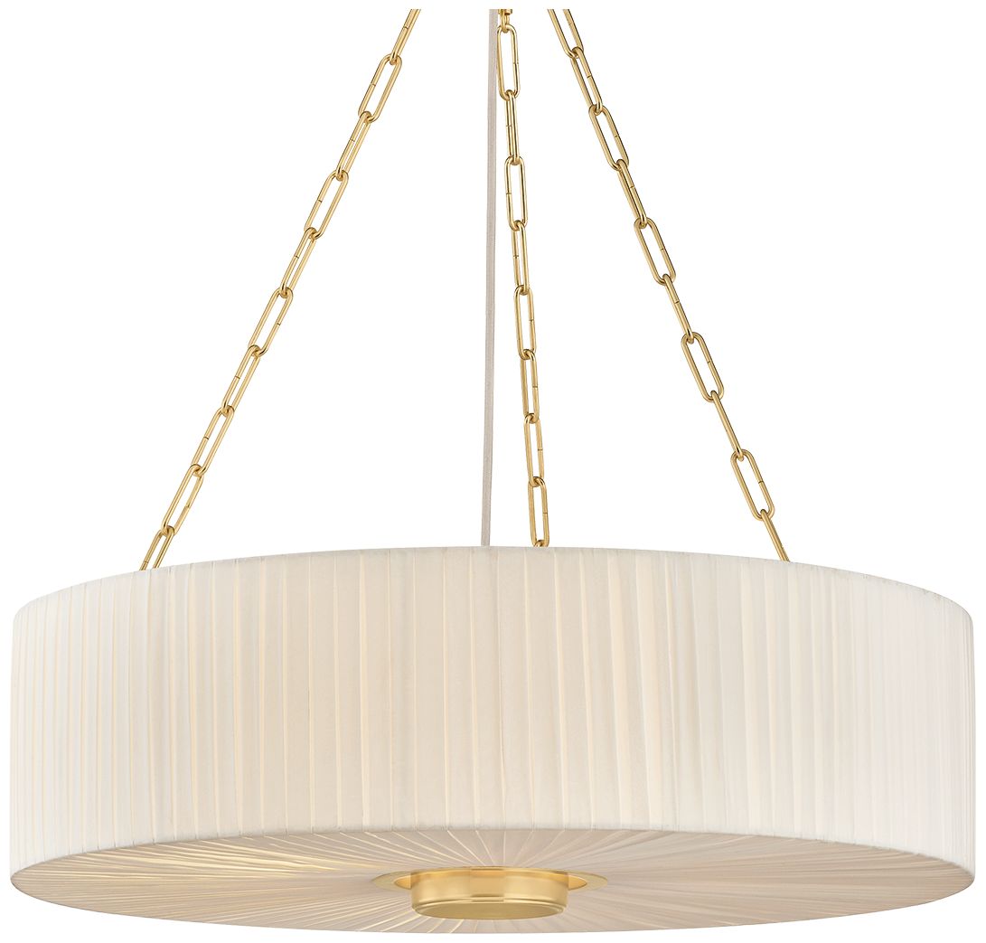 Image 3 Hudson Valley Lighting Camby Chandelier Aged Brass more views