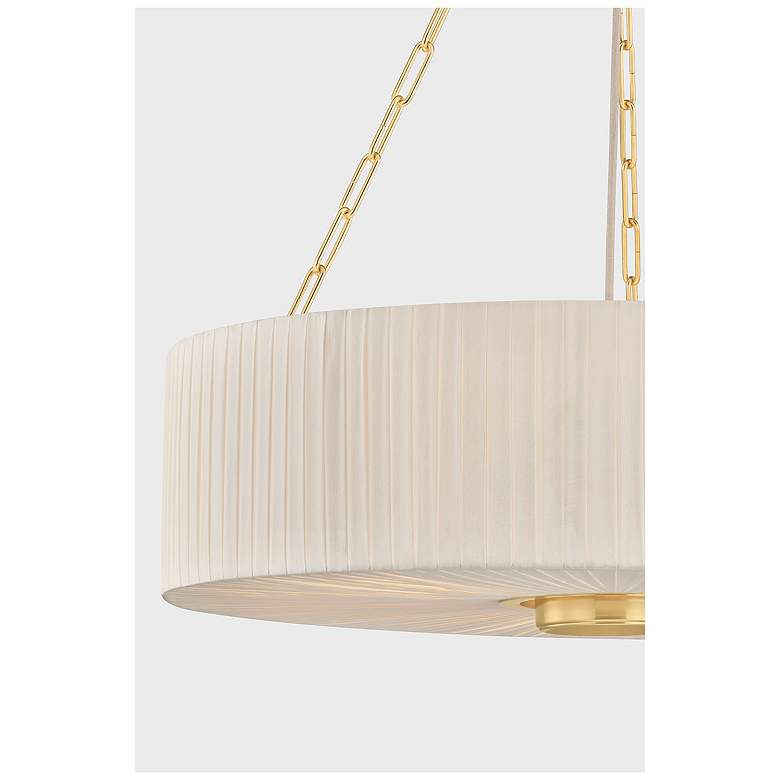 Image 5 Hudson Valley Lighting Camby Chandelier Aged Brass more views