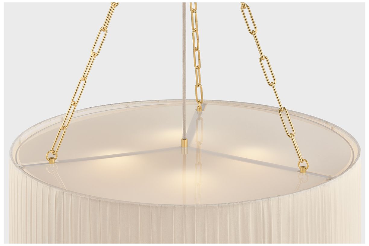 Hudson Valley Lighting Camby Chandelier Aged Brass