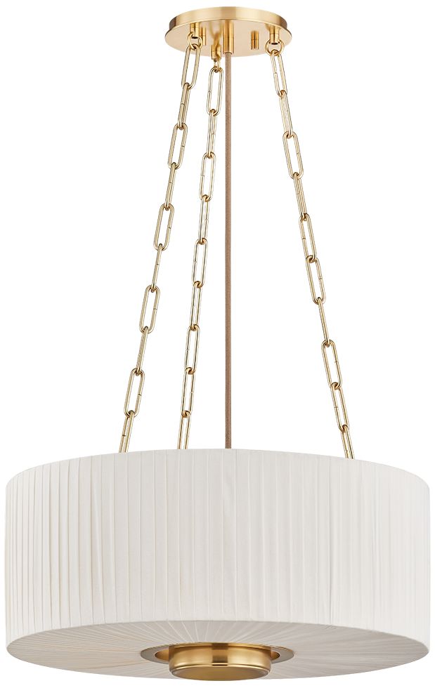 Hudson Valley Lighting Camby Pendant Aged Brass