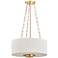 Hudson Valley Lighting Camby Pendant Aged Brass