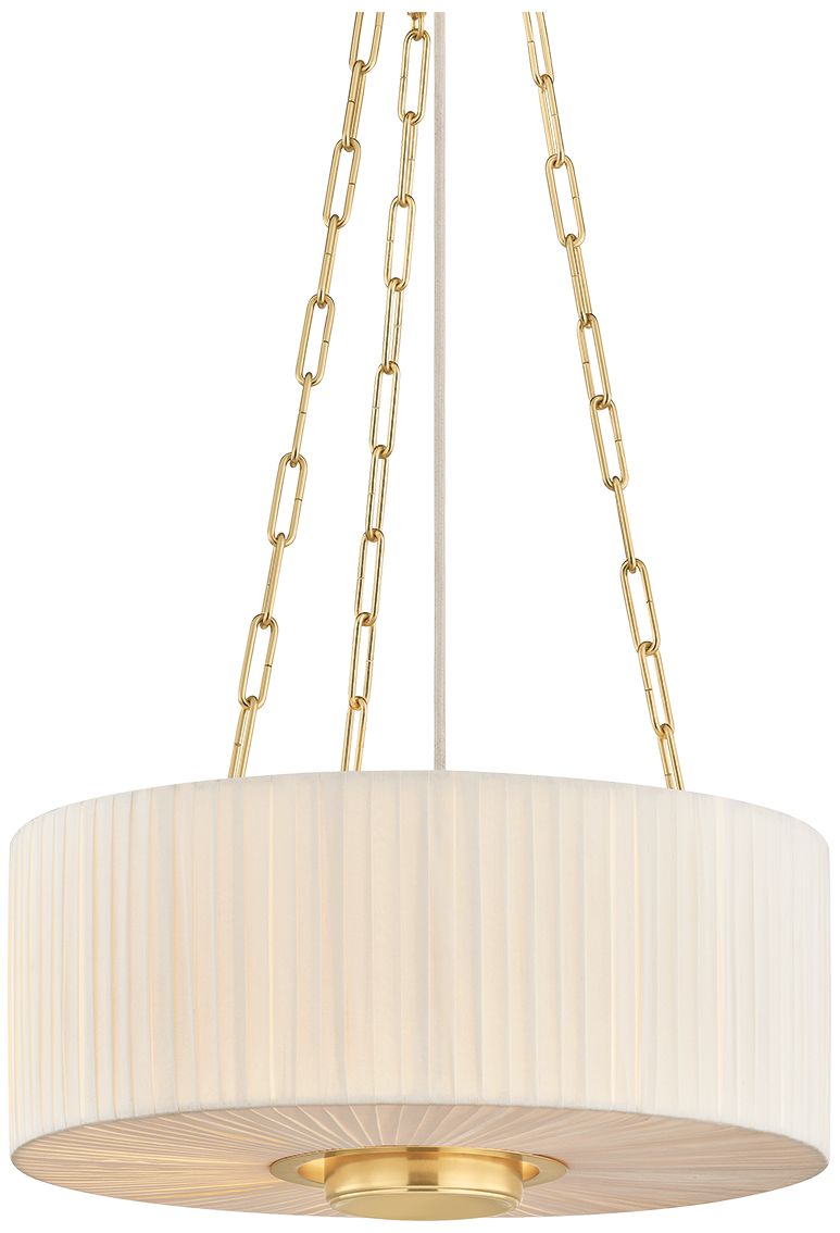 Image 3 Hudson Valley Lighting Camby Pendant Aged Brass more views