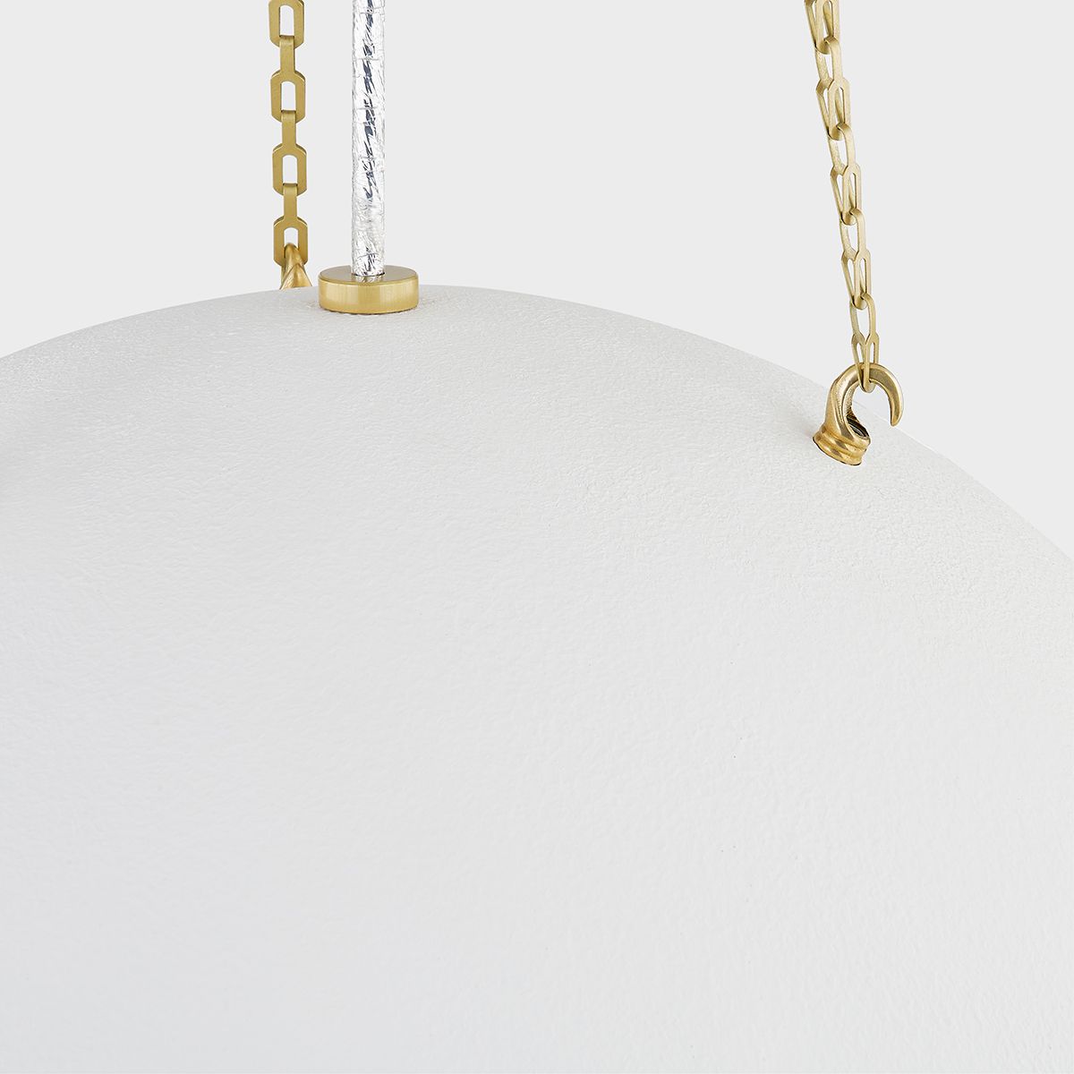 Image 5 Hudson Valley Lighting Chiswick 3 Light Pendant in Aged Brass more views
