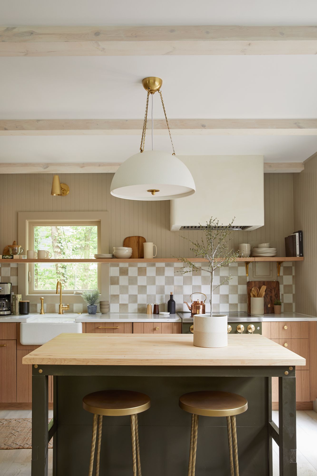 Image 6 Hudson Valley Lighting Chiswick 3 Light Pendant in Aged Brass more views