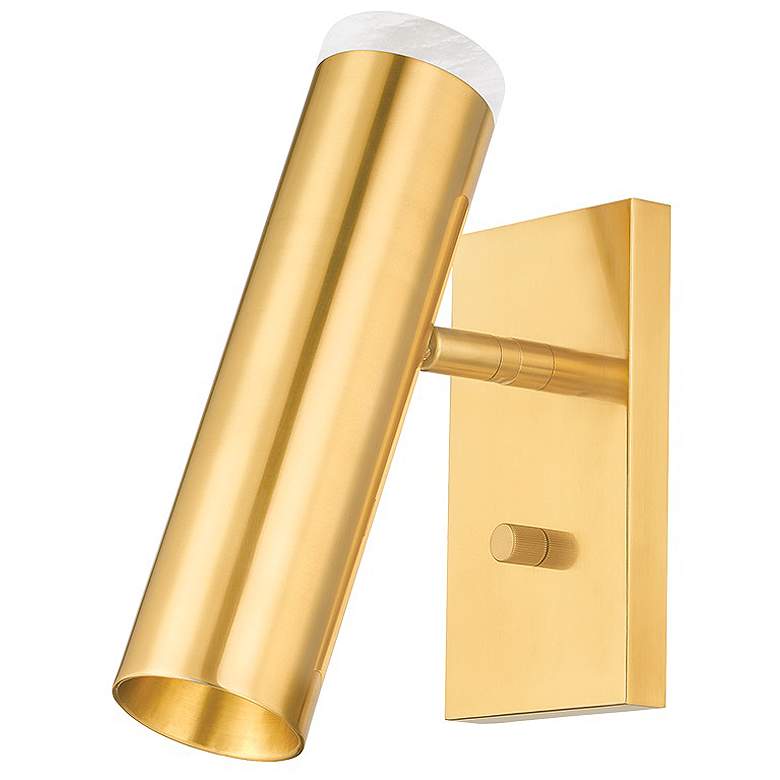 Image 1 Hudson Valley Lighting Clark 4.25 in. Aged Brass Wall Sconce