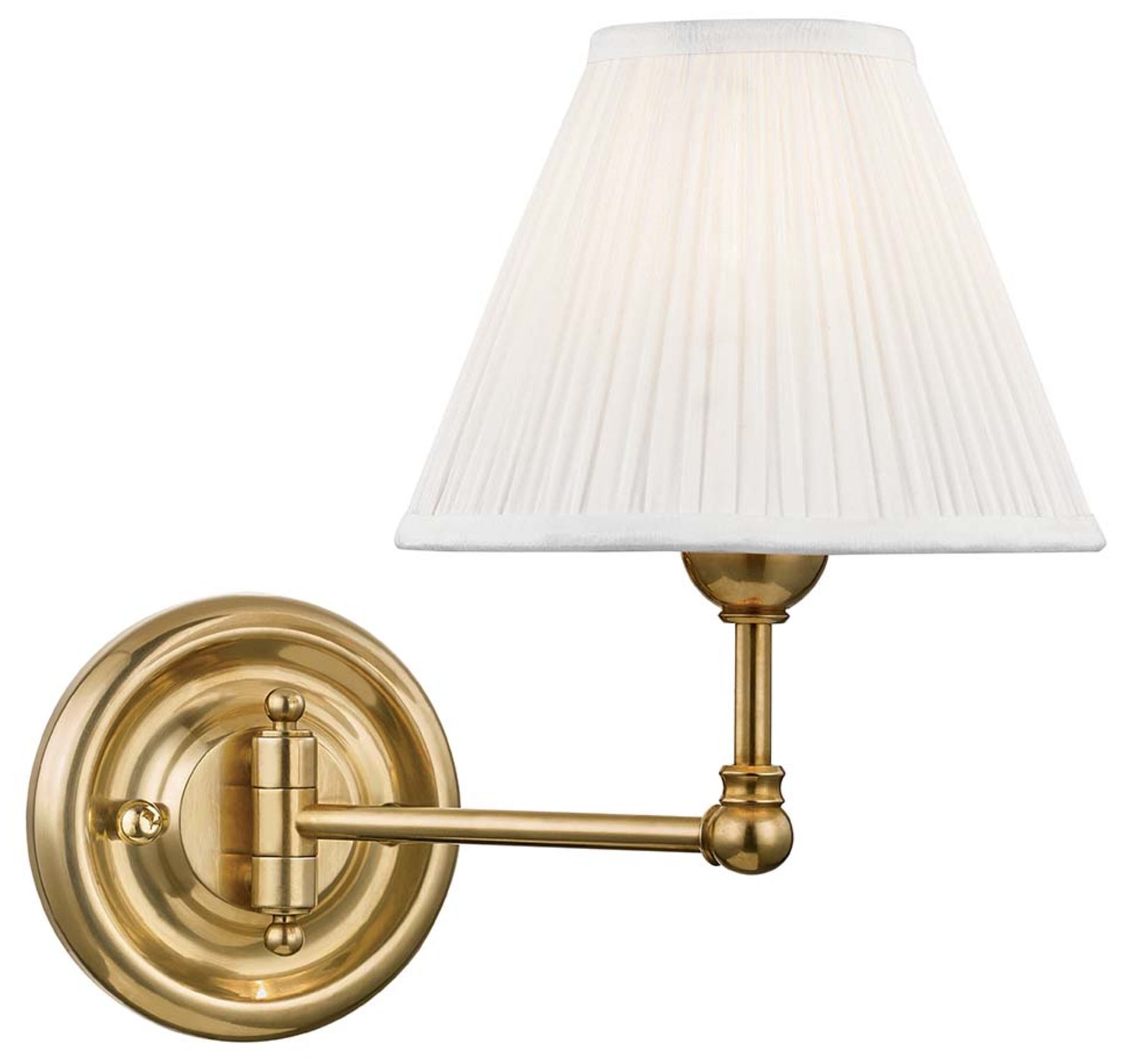 Hudson Valley Lighting Classic No.1 Brass - Antique Brass Collection