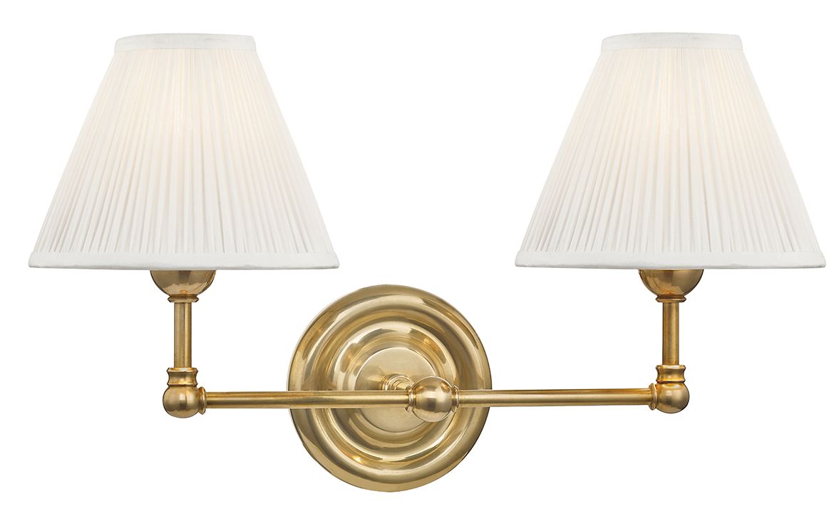 Hudson Valley Lighting Classic No.1 Brass - Antique Brass Collection
