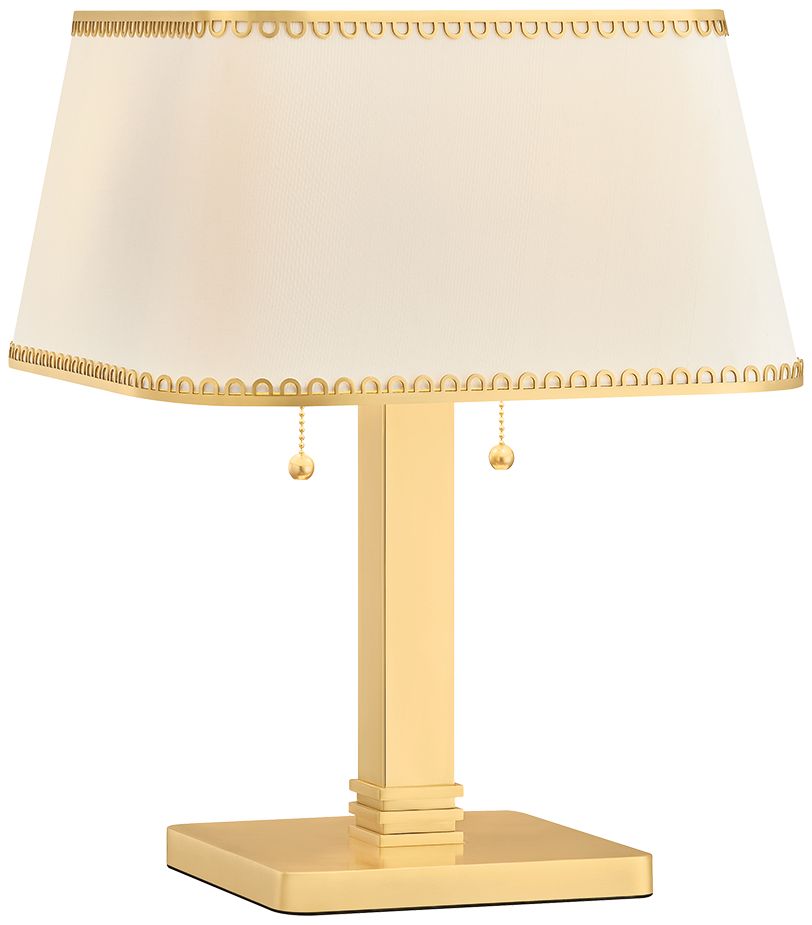 Image 3 Hudson Valley Lighting Claude Table Lamp Aged Brass more views