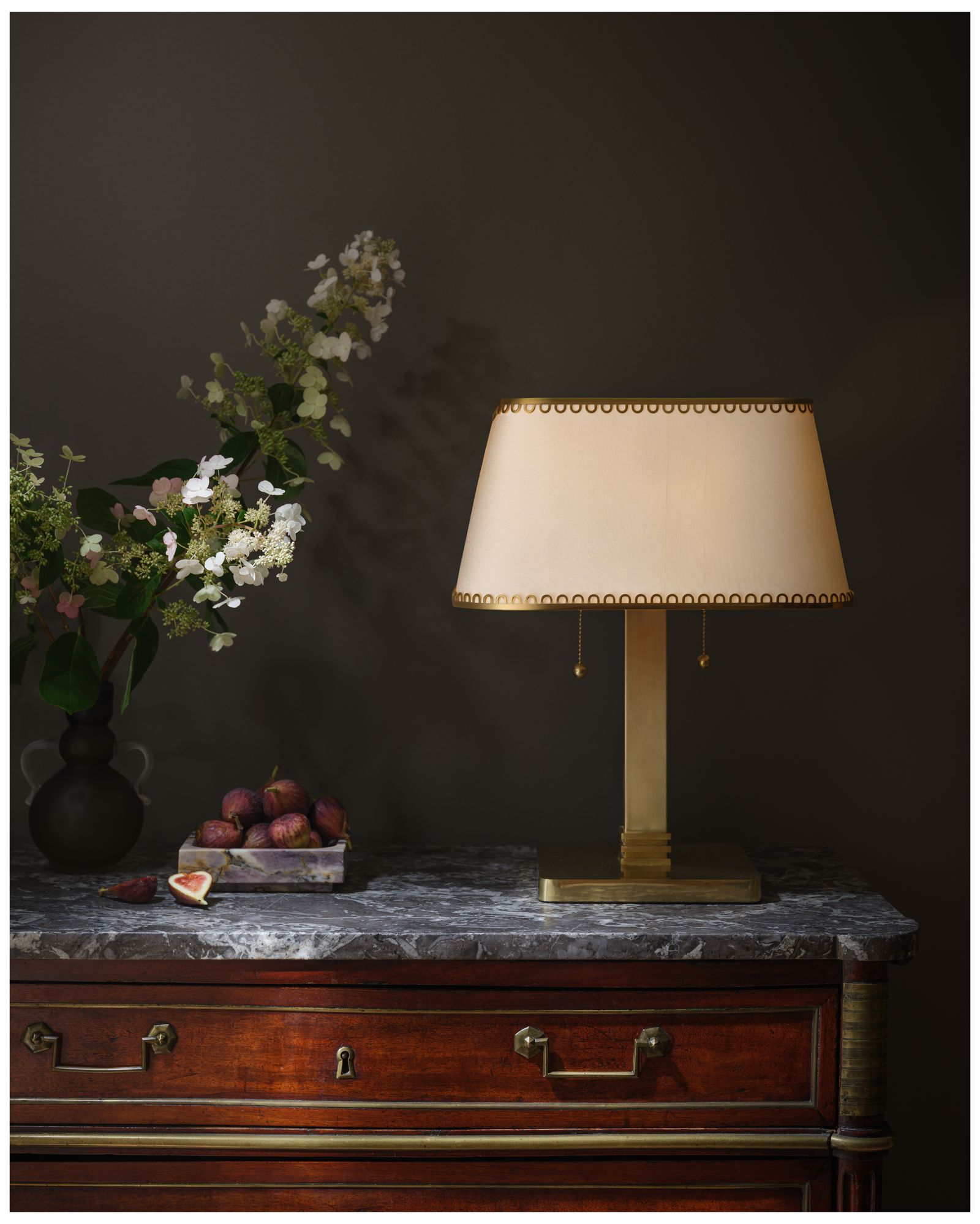 Hudson Valley Lighting Claude Table Lamp Aged Brass