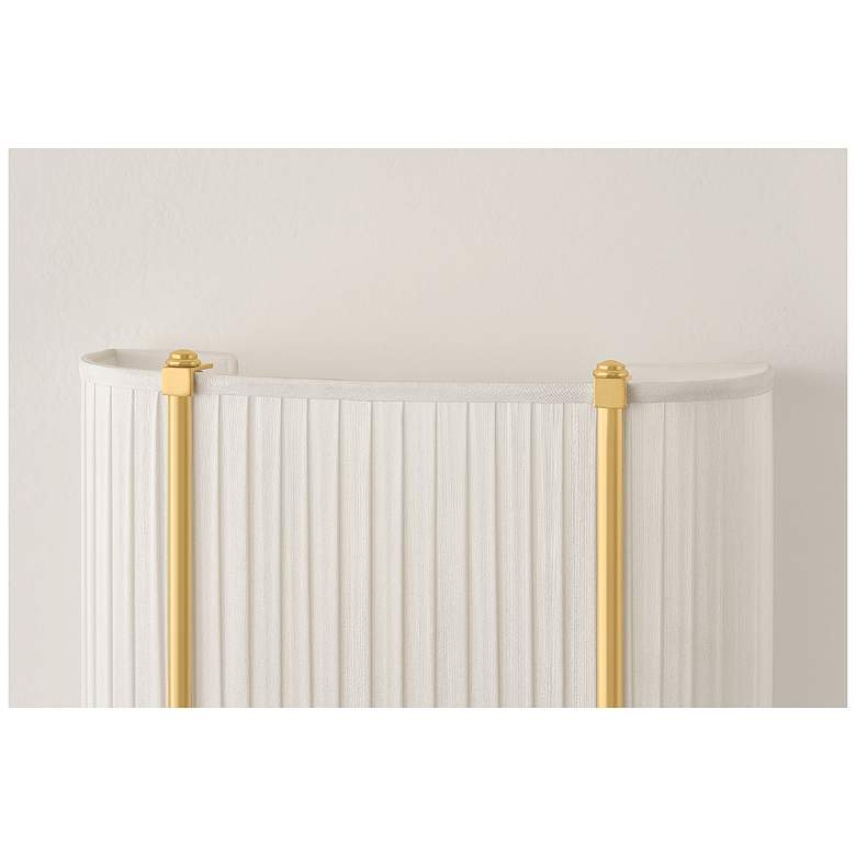 Image 5 Hudson Valley Lighting Cornell Wall Sconce Aged Brass more views