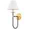 Hudson Valley Lighting Demarest 7.75 in. Aged Brass Wall Sconce