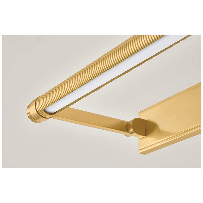 Image 3 Hudson Valley Lighting Duell Picture Light Aged Brass more views