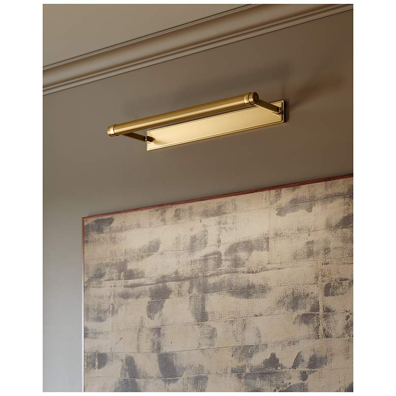 Image 7 Hudson Valley Lighting Duell Picture Light Aged Brass more views