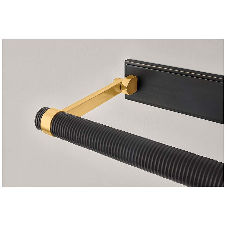 Image 3 Hudson Valley Lighting Duell Picture Light Aged Brass more views