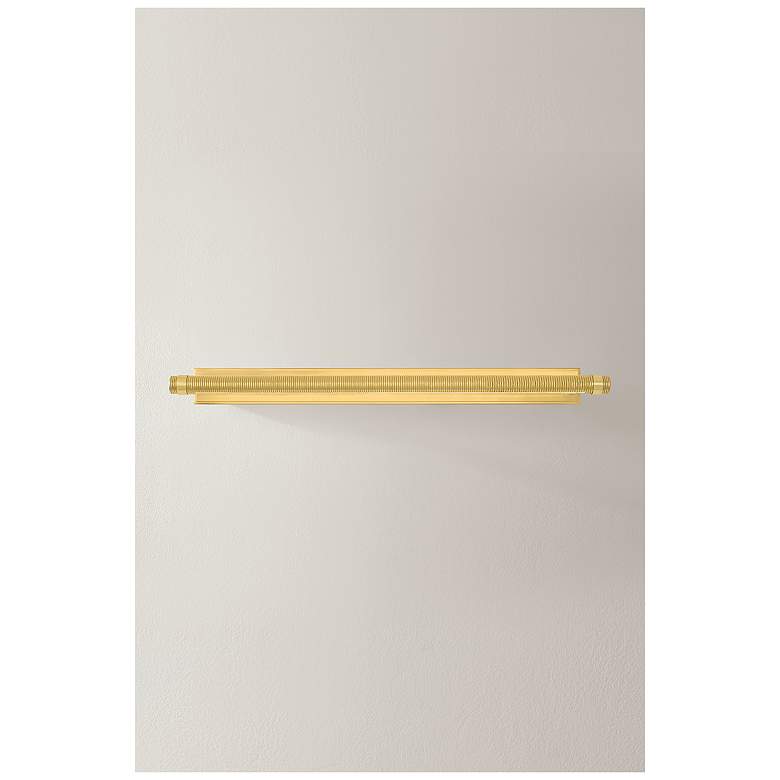 Image 3 Hudson Valley Lighting Duell Picture Light Aged Brass more views