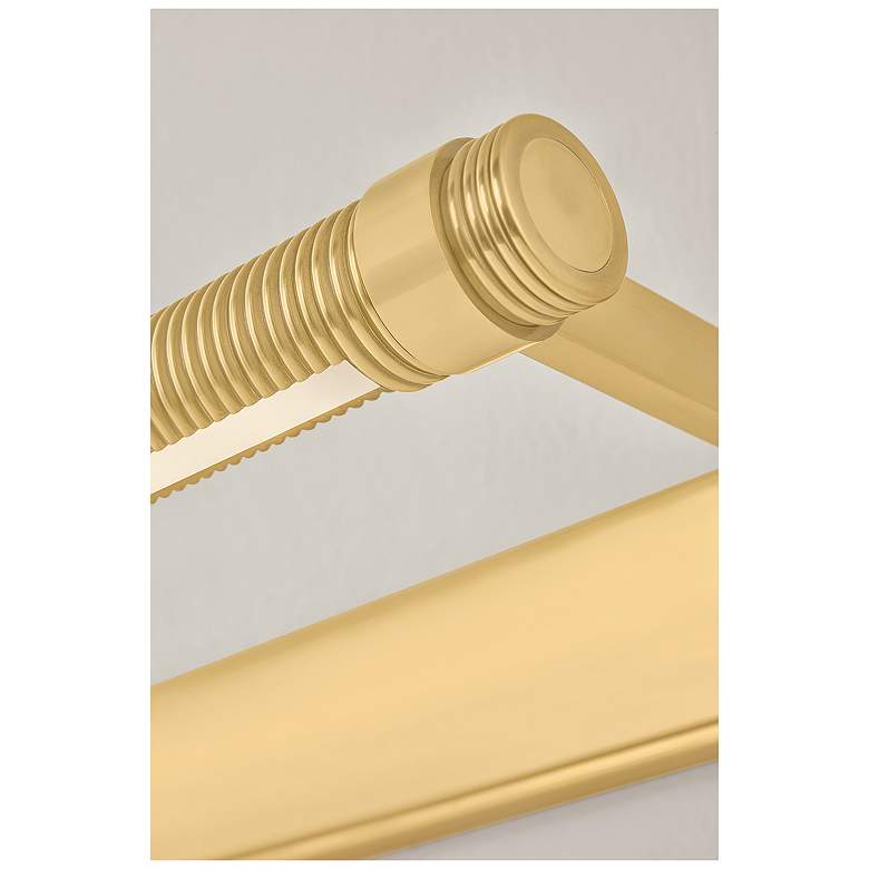 Image 4 Hudson Valley Lighting Duell Picture Light Aged Brass more views