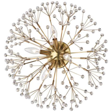 Hudson Valley Lighting Dunkirk Brass - Antique Brass Collection