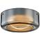 Hudson Valley Lighting Eldred Flush Mount Aged Brass