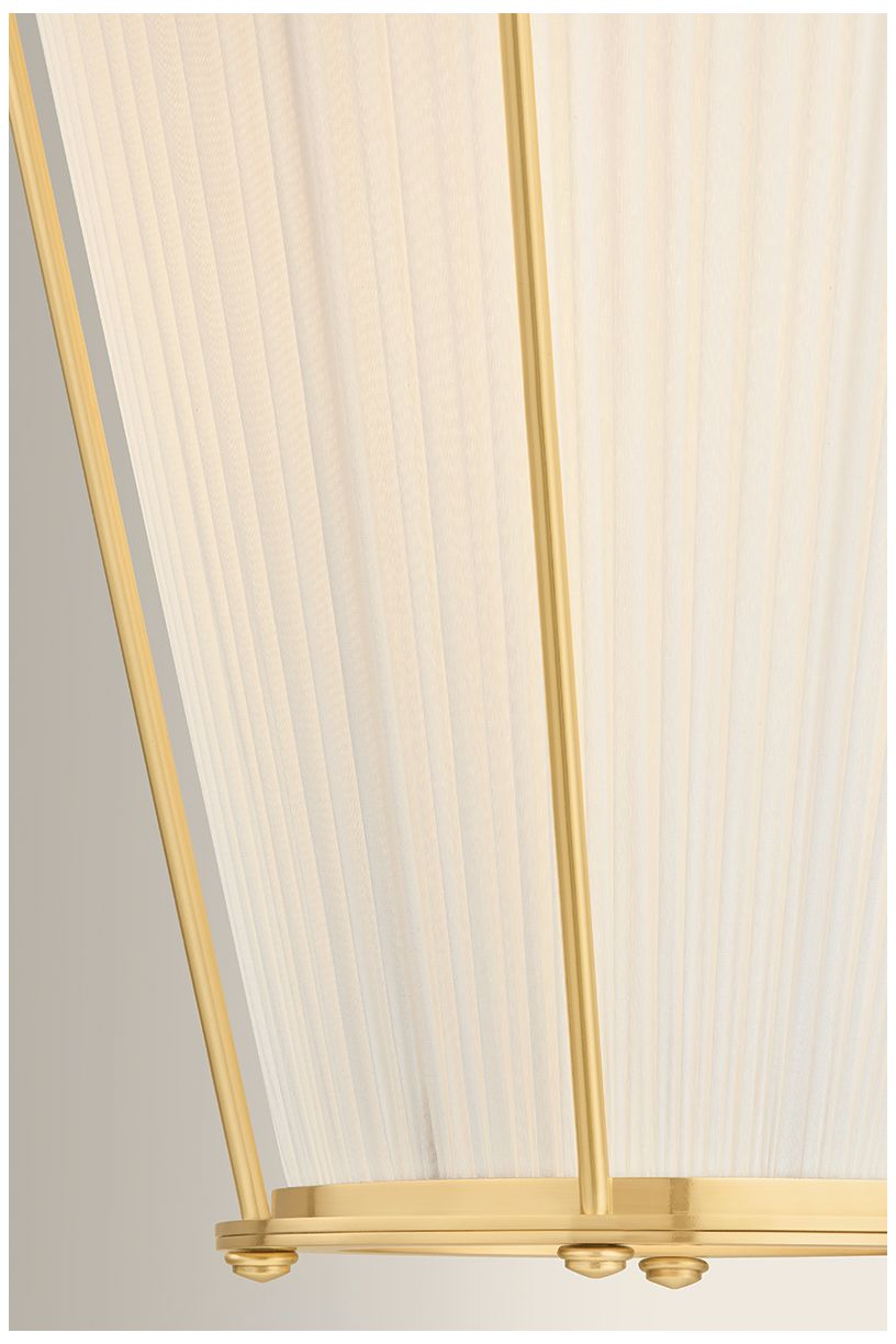 Image 6 Hudson Valley Lighting Ellsworth Lantern Aged Brass more views