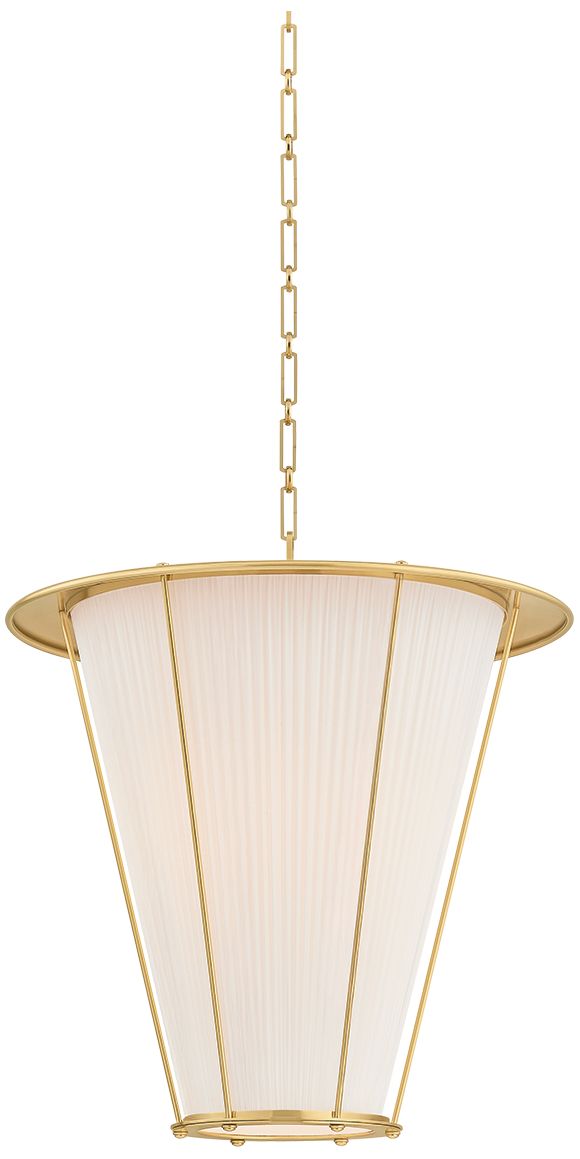 Image 3 Hudson Valley Lighting Ellsworth Lantern Aged Brass more views