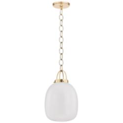 Hudson Valley Lighting Enosburg Pendant Aged Brass