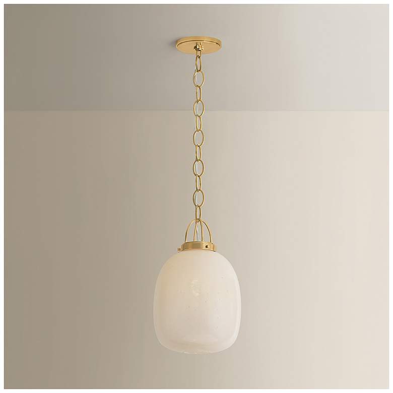 Image 1 Hudson Valley Lighting Enosburg Pendant Aged Brass