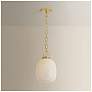 1_Hudson Valley Lighting Enosburg Pendant Aged Brass