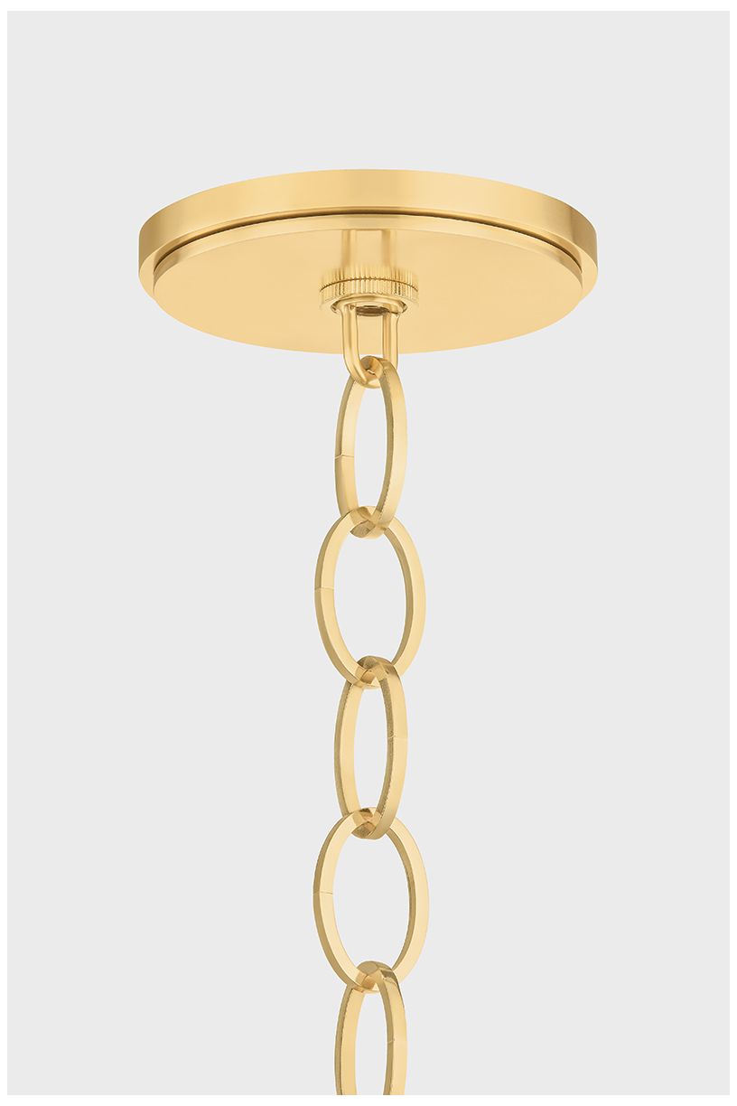 Image 4 Hudson Valley Lighting Enosburg Pendant Aged Brass more views