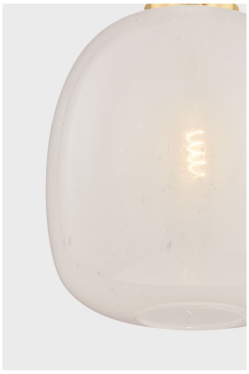 Image 4 Hudson Valley Lighting Enosburg Pendant Aged Brass more views