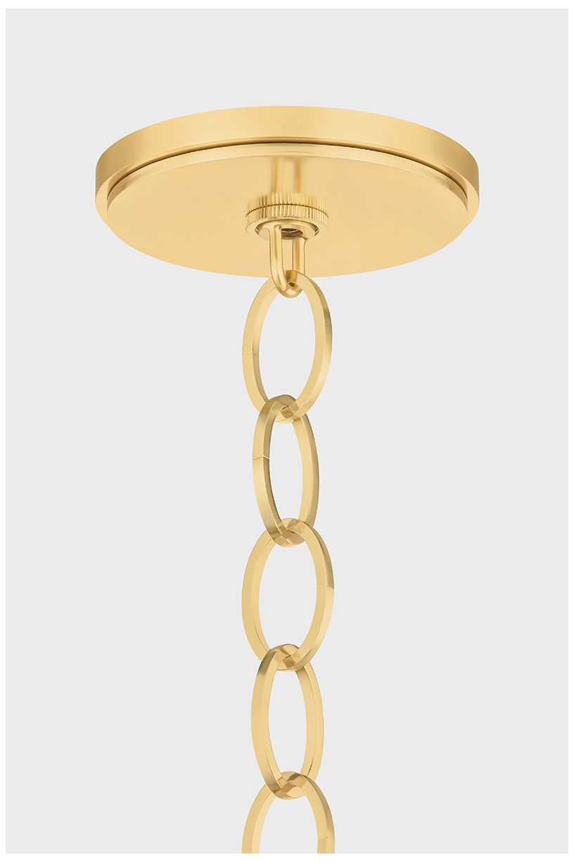 Image 6 Hudson Valley Lighting Enosburg Pendant Aged Brass more views