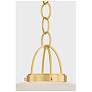 Hudson Valley Lighting Enosburg Pendant Aged Brass