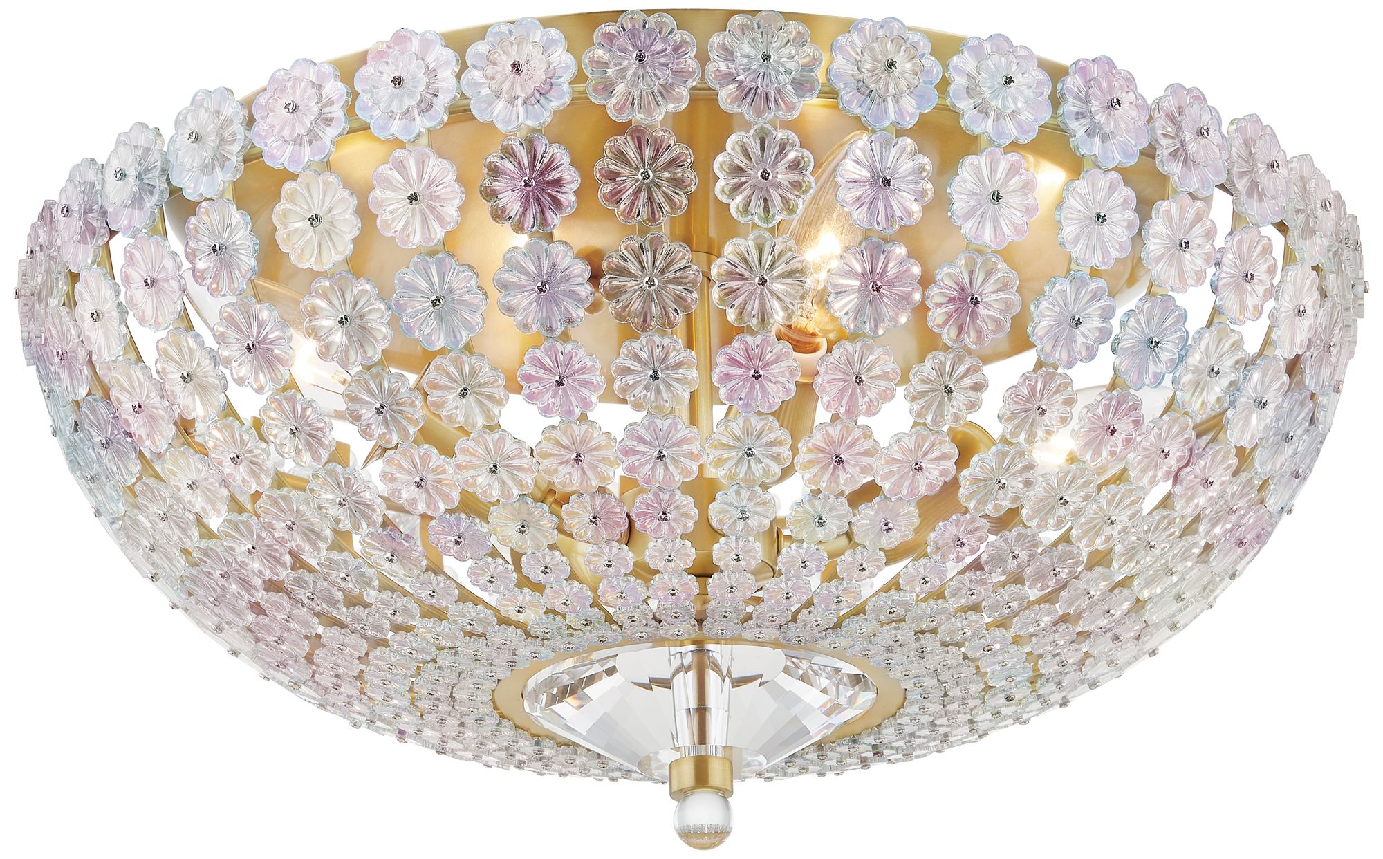 Hudson Valley Lighting Floral Park Brass - Antique Brass Collection